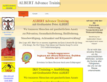 Tablet Screenshot of albert-zielmanagement.de